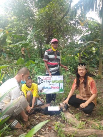 Tunas Dwipa Matra Kembali Bagikan Kurban Ke Masyarakat